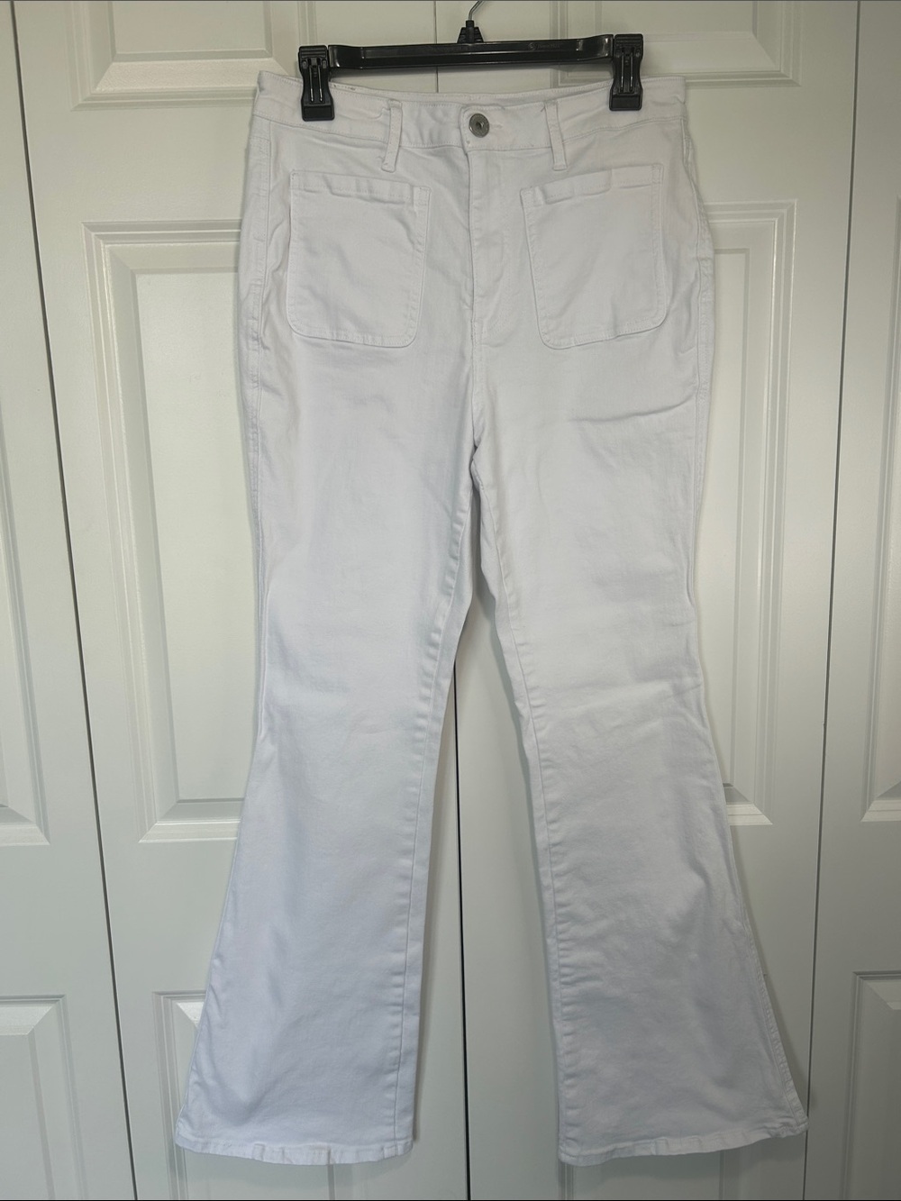 American Rag White Denim Jeans with Branded Waistband